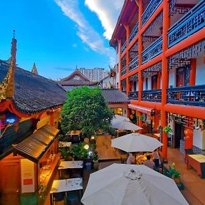 Wenjun Courtyard Hotel ---Next To Metro Station ,Near Tianfu Square , Close By Cultural Park &Sichuan Opera House , English Speaking , Tour Service